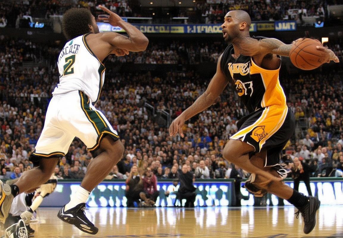 2008年NBA季后赛：湖人vs爵士系列赛深度解析——科比与德隆巅峰对决(图4)